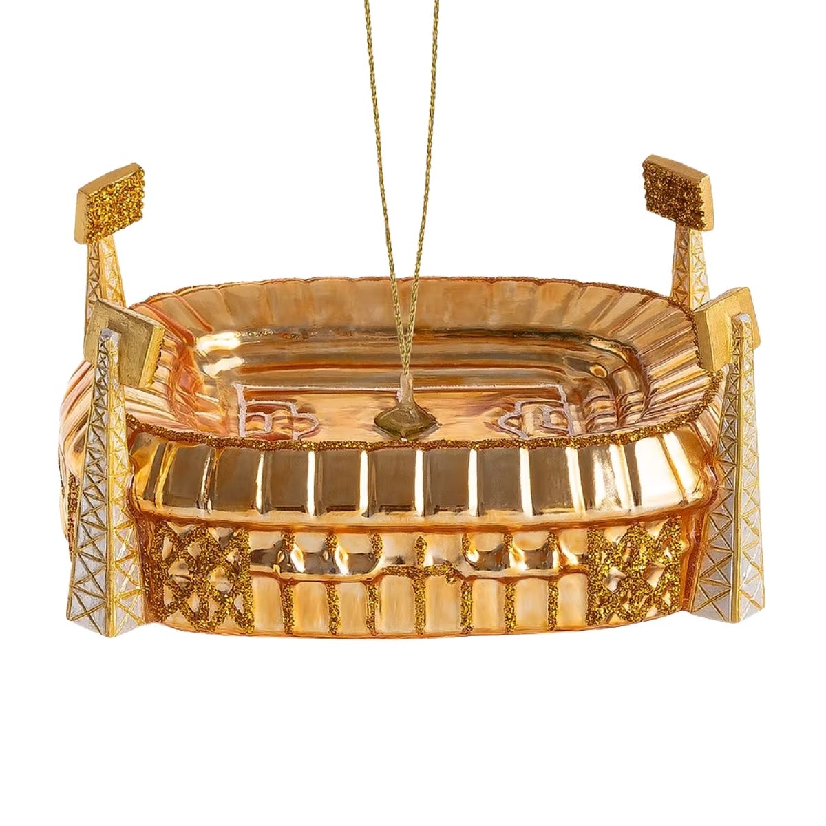 De Ballen Uit Kerstornament De Kuip Goud