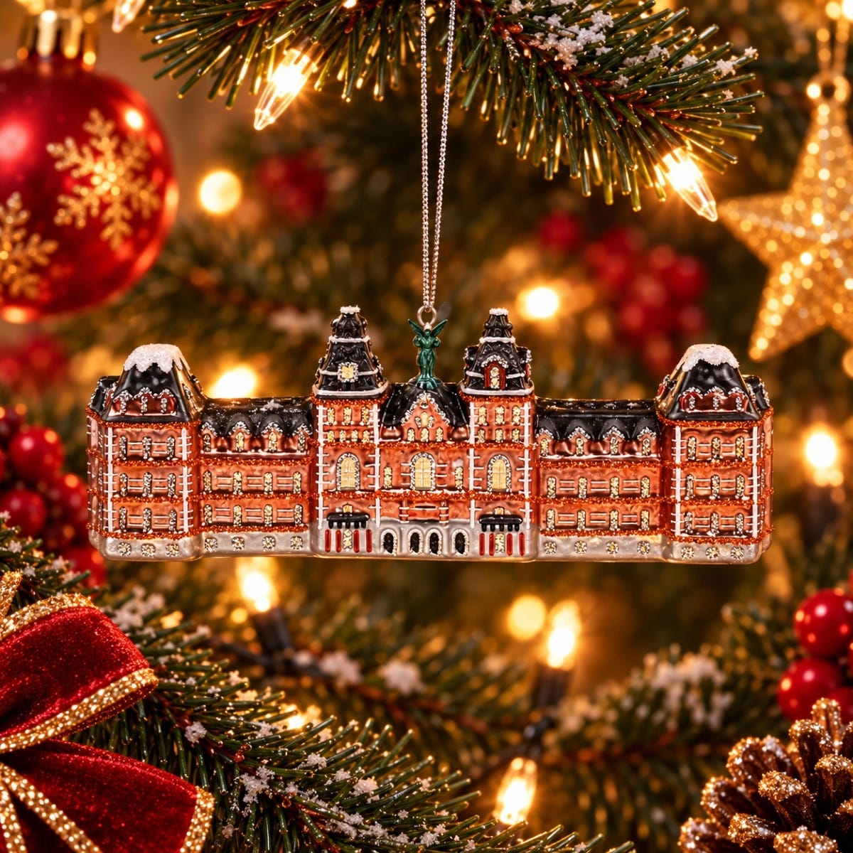 De Ballen Uit Kerstornament Rijksmuseum Multicolor