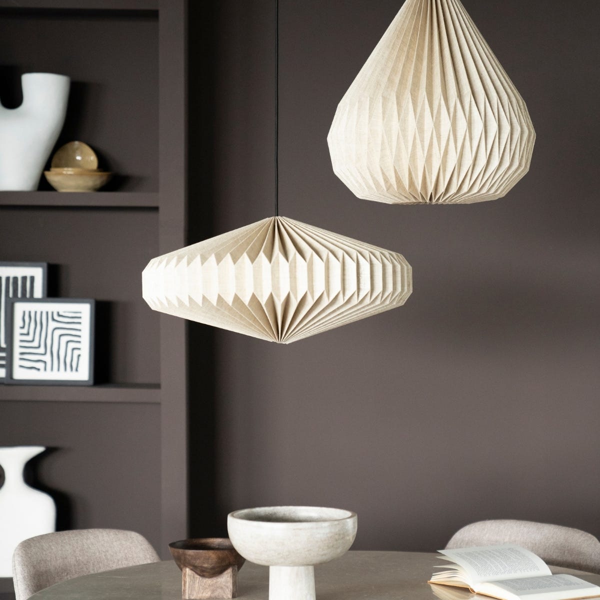 By-Boo Hanglamp Zuki 2 Naturel 54 x 54 x 21 cm