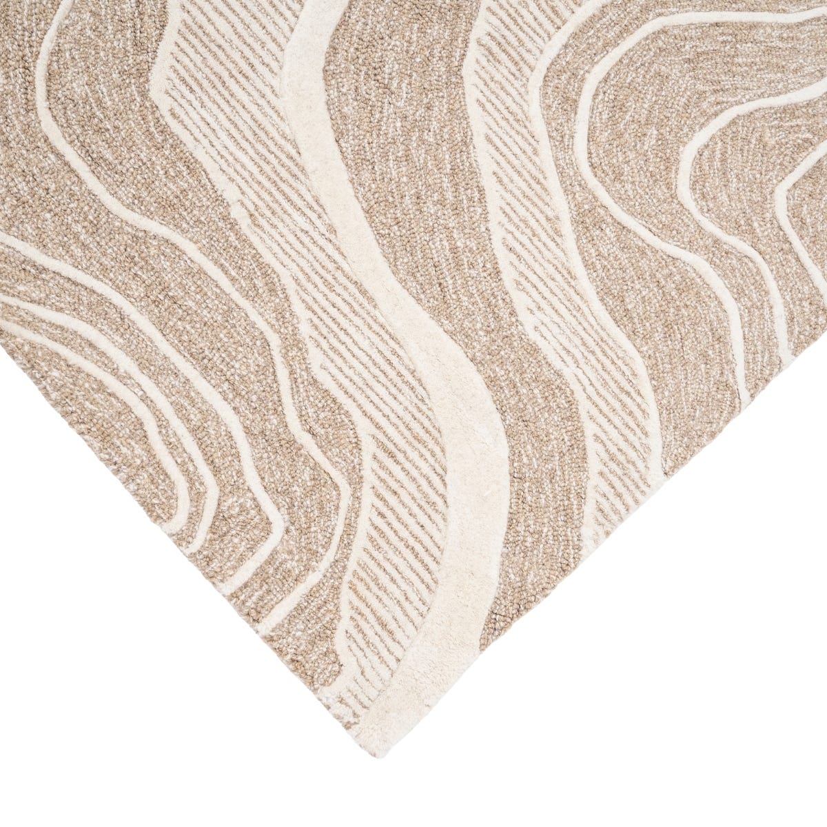 By-Boo Vloerkleed Soil Beige 160 x 230 cm