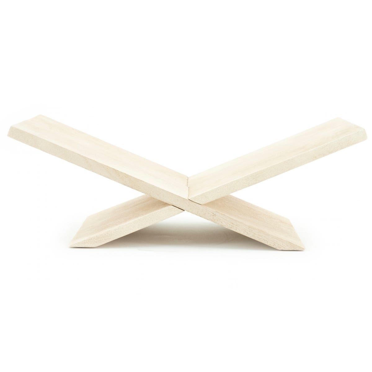 By-Boo Boekenstandaard Tee Naturel 47 x 21 x 16 cm