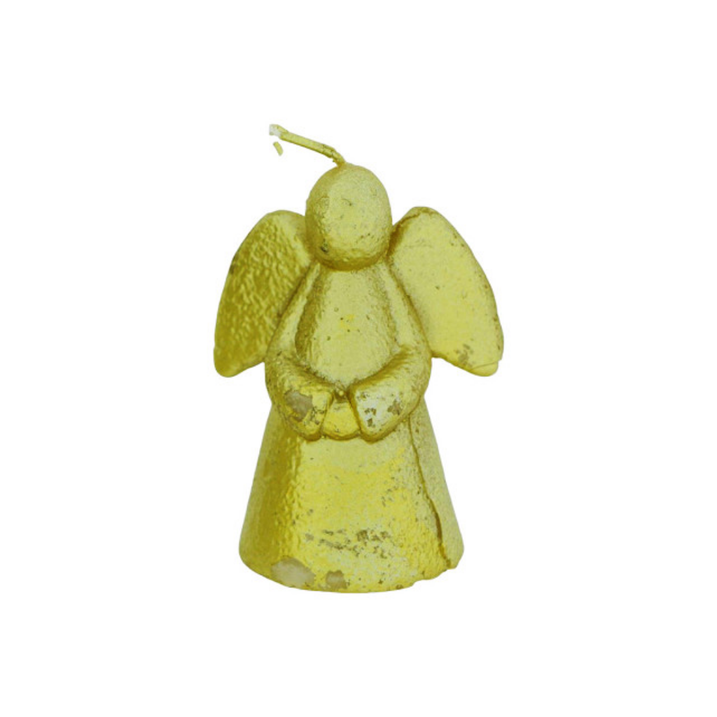 Home Society Deco Candle Cherub S goud