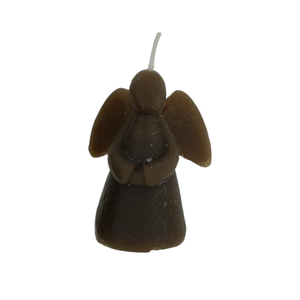 Home Society Deco Candle Cherub S bruin