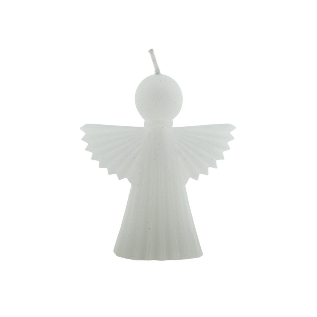 Home Society Deco Candle Angel Nova wit