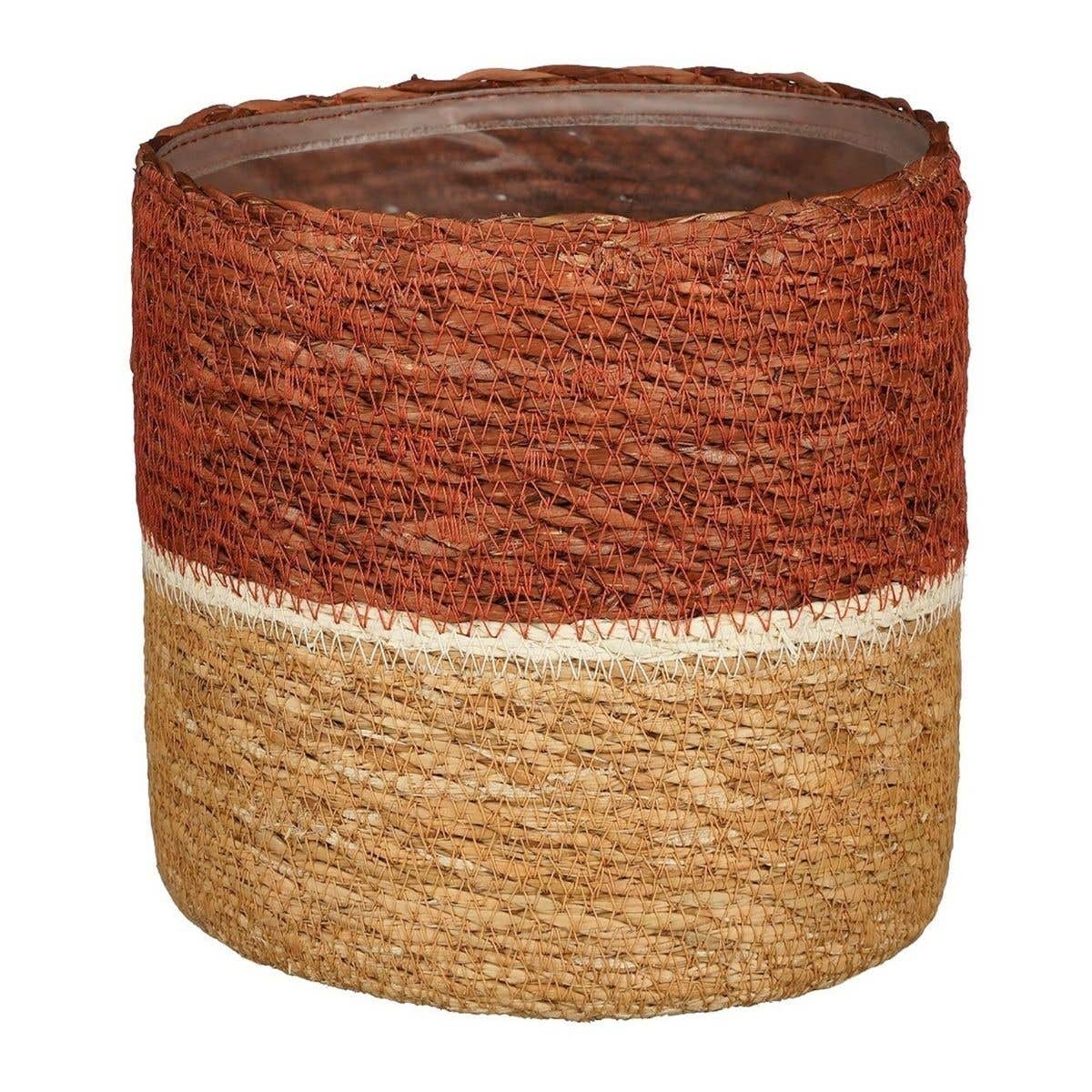 Mica Decorations Mand Damian Rond Rood 16 x 16 cm