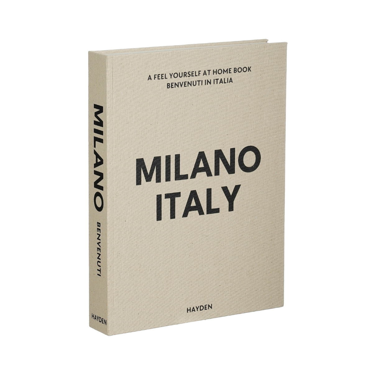 Mica Decorations Decoratie Boek Italy Grijs 25 x 33 x 5 cm