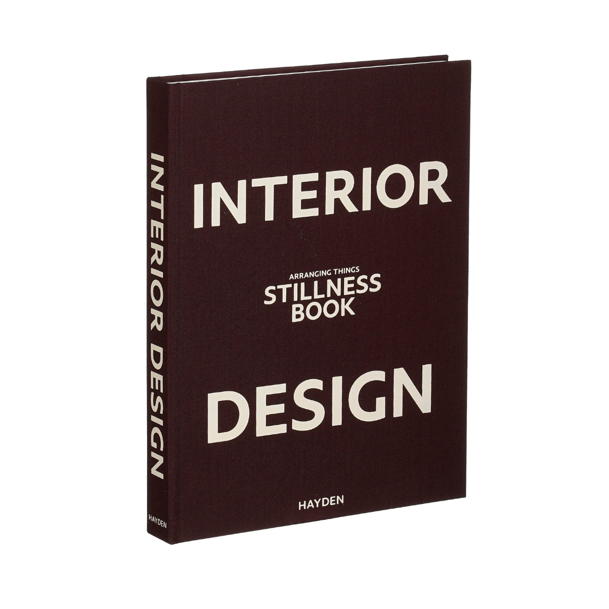 Mica Decorations Decoratie Boek Interior Design Zwart 23 x 30 x 3 cm