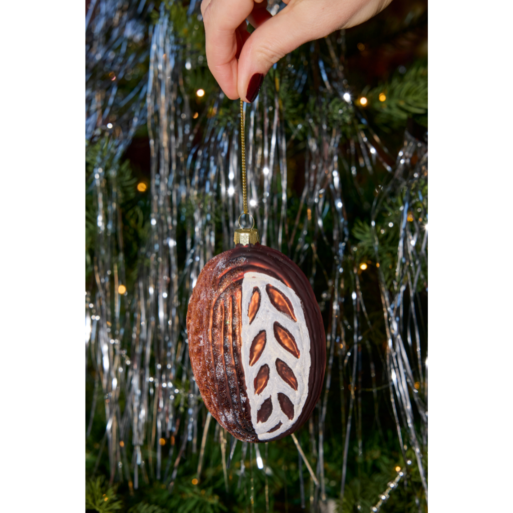 Zuurdesem Brood kerstornament Yup in de boom