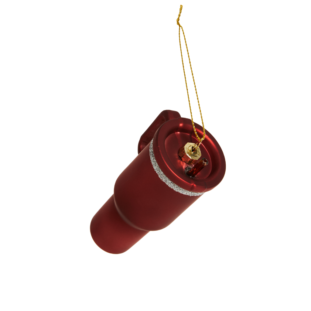 Cup kerstornament Yup in de boom