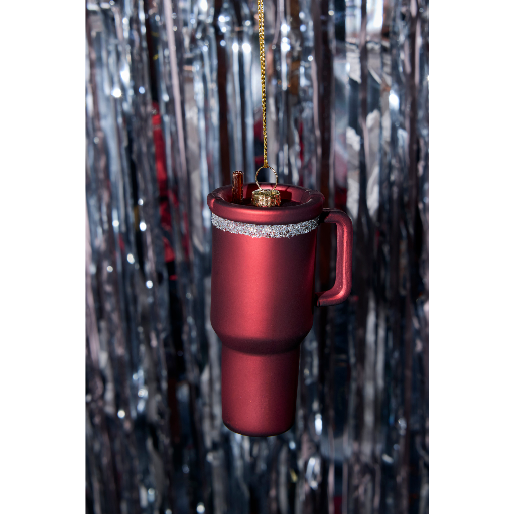 Cup kerstornament Yup in de boom