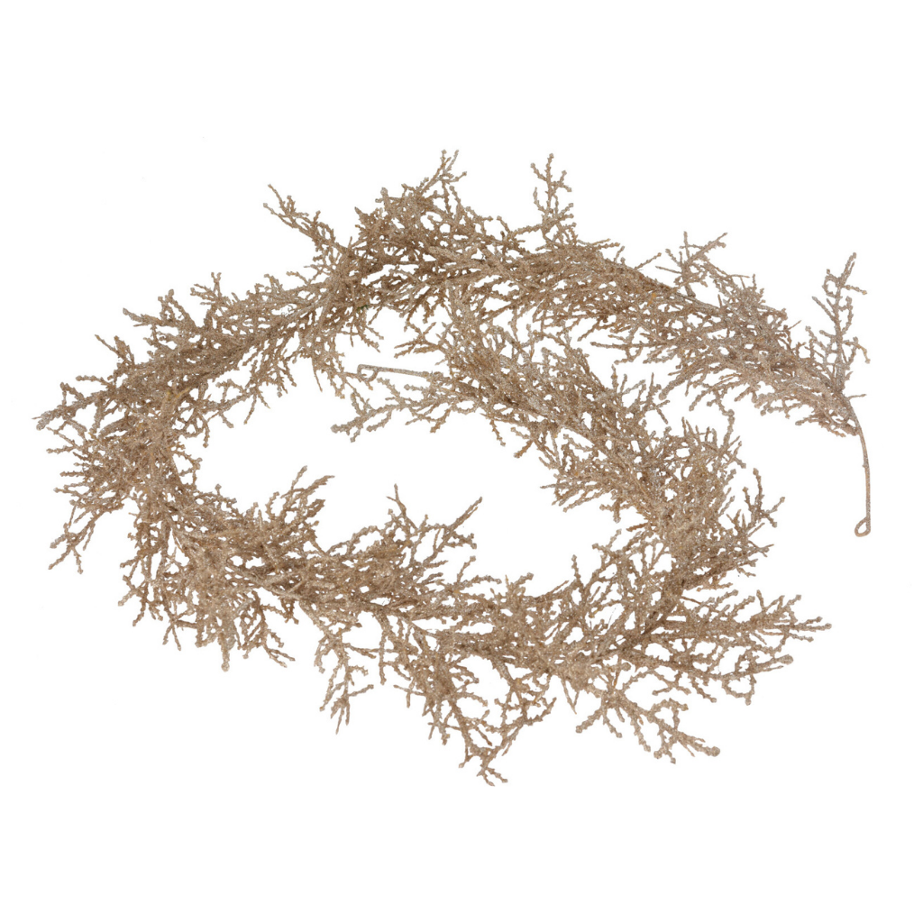 Guirlande champagne 120 takken 150 cm