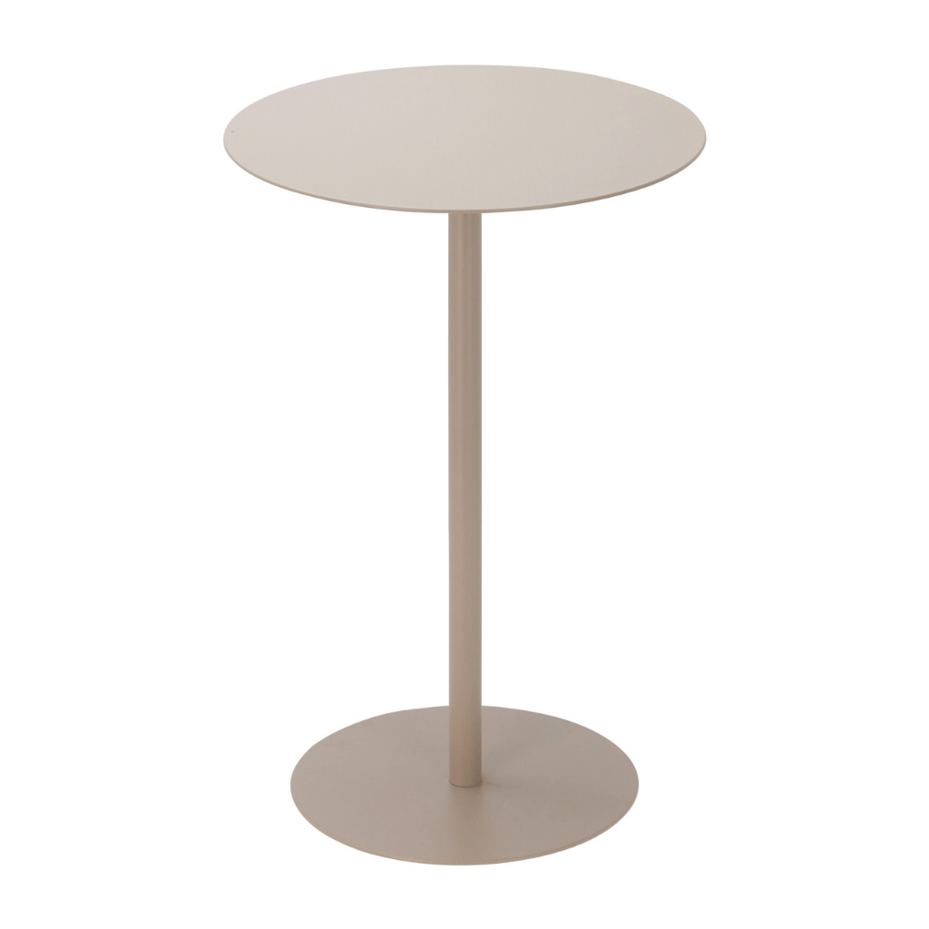 De Bosrand Bijzettafel Rond Zand 37 x 6 x 54 cm