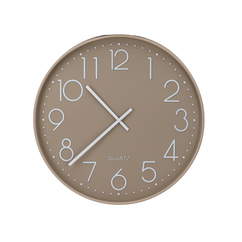 Wandklok glas zand 50 cm