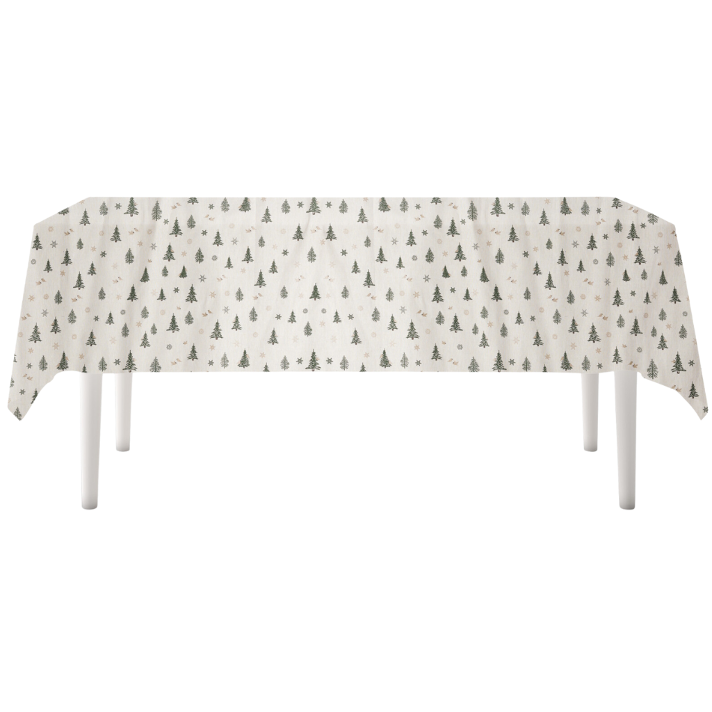 Tafelkleed kerstboom 140 x 180 cm
