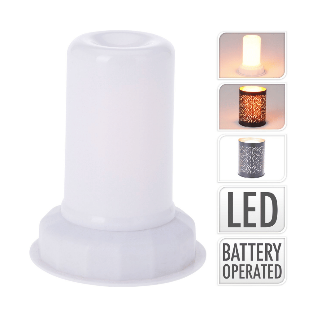 Home & Styling LED Lamp Vlam Effect 9.5 x 7.5 cm