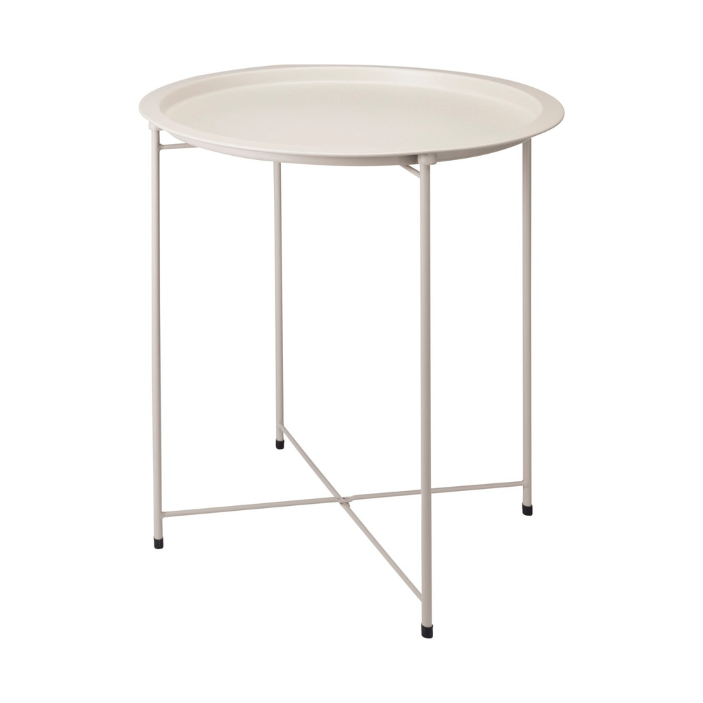 Home & Styling Bijzettafel Beige 47 x 50 cm