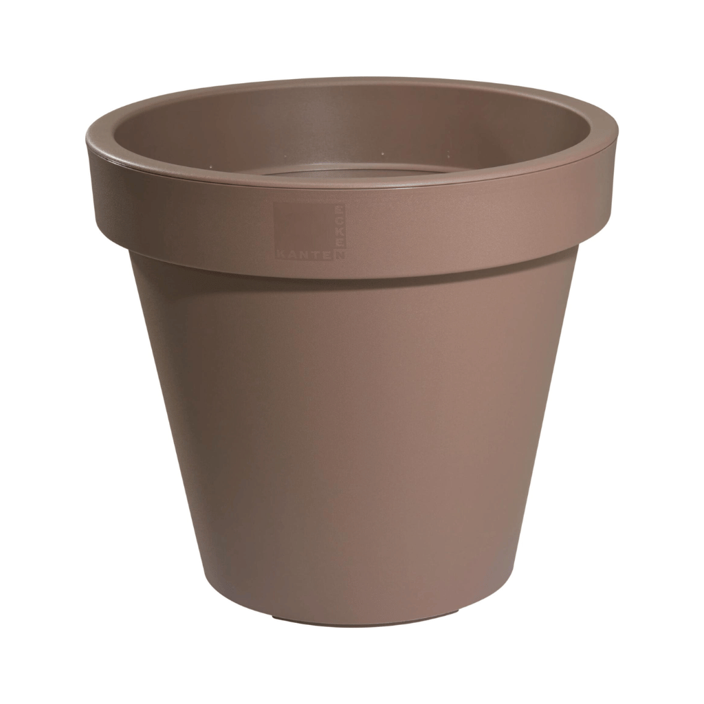 E&K Bloempot Kunststof Mokka 30 x 26 cm