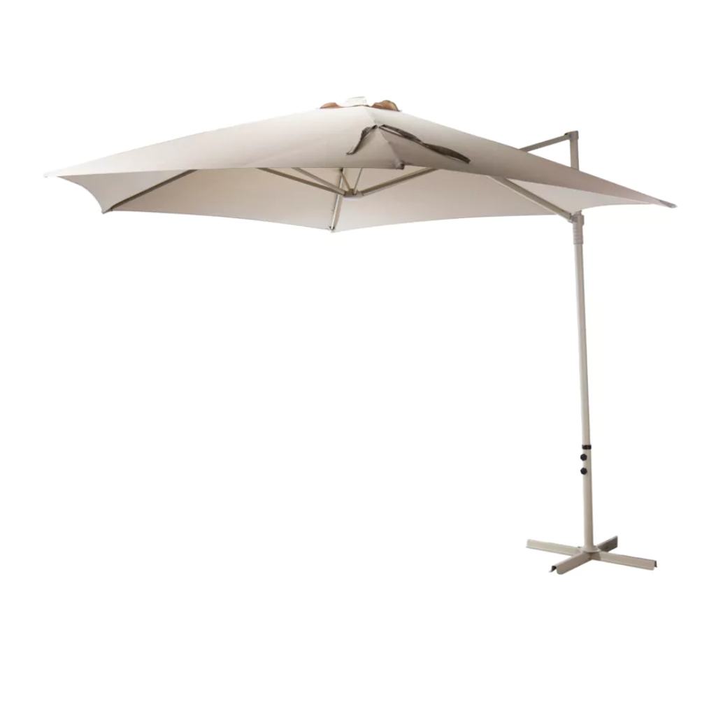 Pro Garden Zweefparasol Crème Ø 300 cm