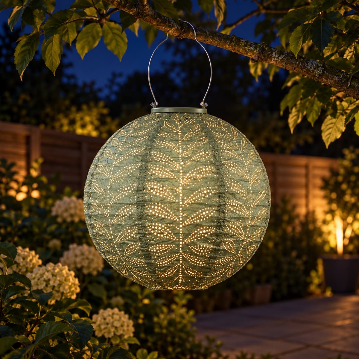 Lumiz Solar Lampion Folia Groen 30 x 30 x 29 cm