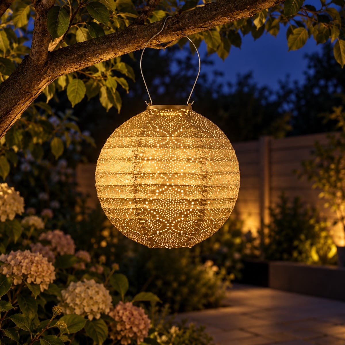 Lumiz Solar Lampion Bazaar Goud 30 x 30 x 29 cm