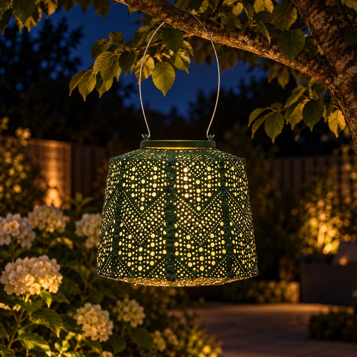 Lumiz Solar Lampion Verso Groen 20 x 20 x 14 cm