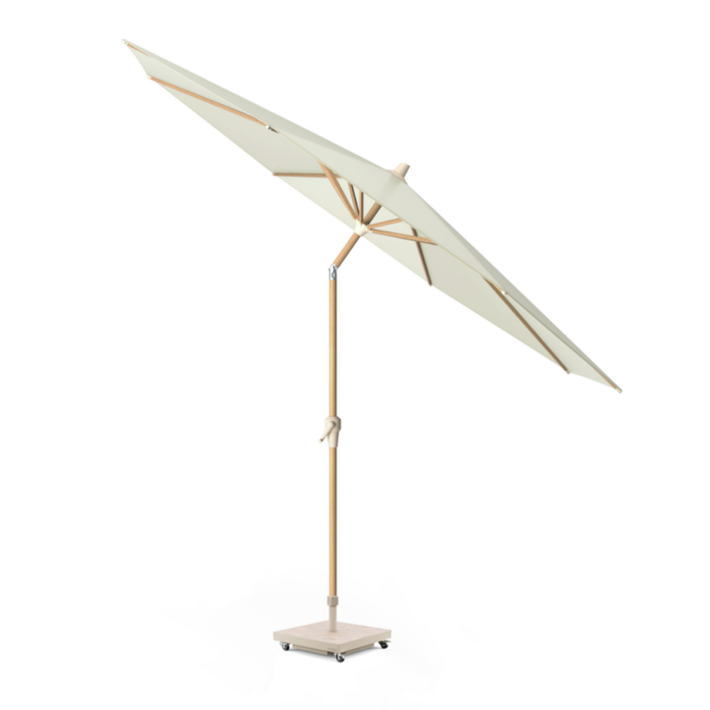 Platinum Stokparasol Riva Teak Ecru ø 300 cm