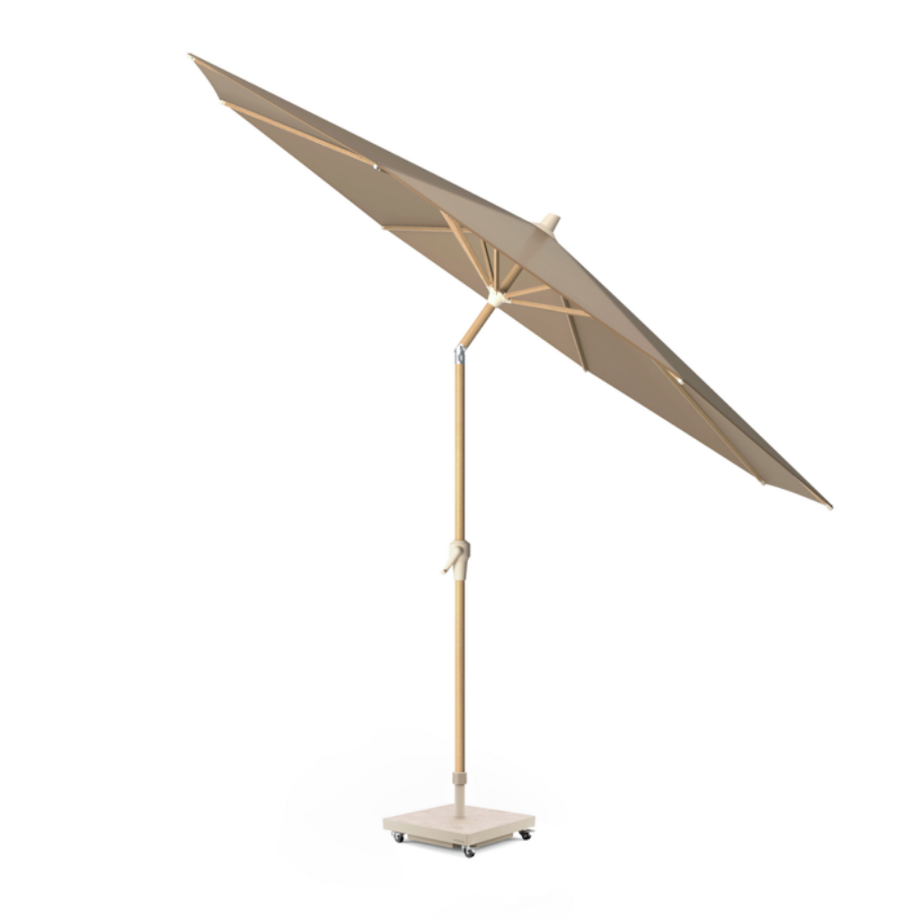 Platinum Stokparasol Riva Teak Taupe ø 300 cm