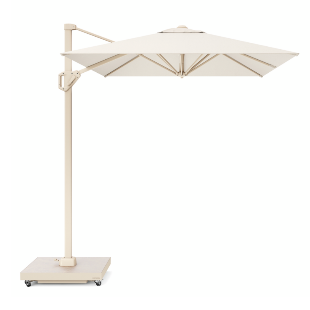 Platinum Zweefparasol Voyager T¹ Ivory 250 x 250 cm