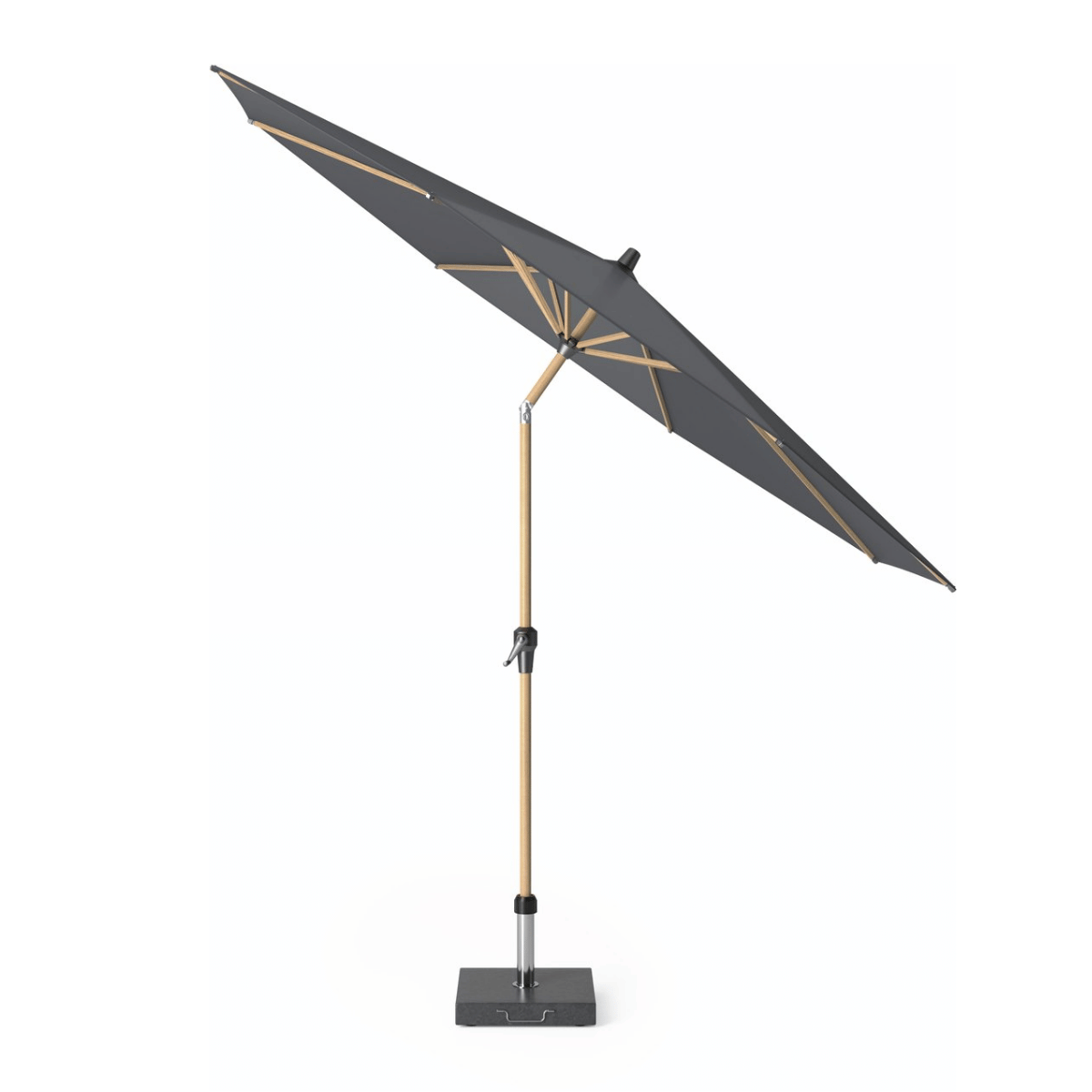 Platinum Stokparasol Riva Antraciet Rond Ø 250 cm