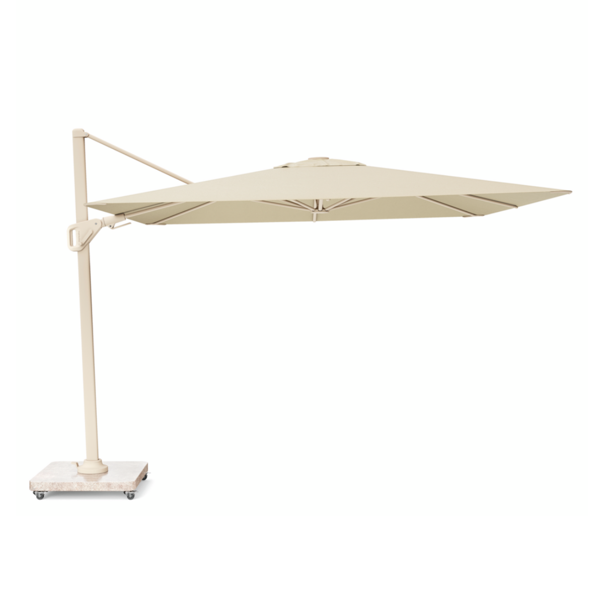 Platinum Zweefparasol Nexus T² Champagne Vierkant 300 x 300 cm