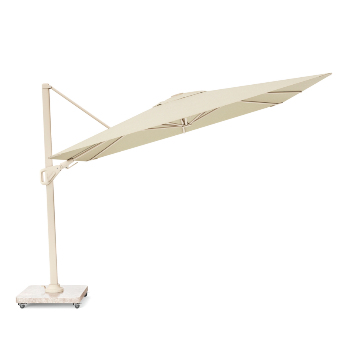 Platinum Zweefparasol Nexus T² Champagne Vierkant 300 x 300 cm