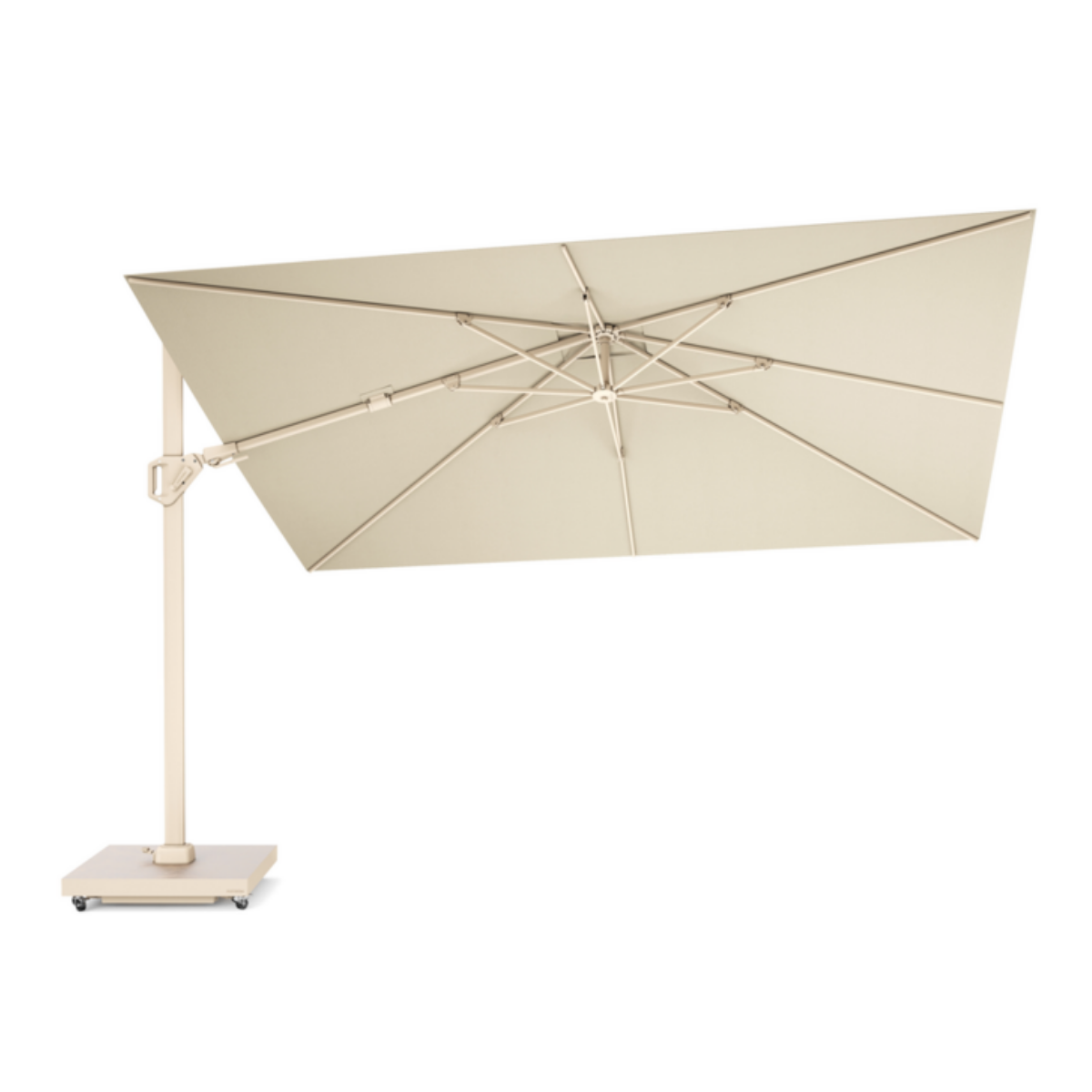 Platinum Zweefparasol Challenger T² Zand 260 x 350 cm