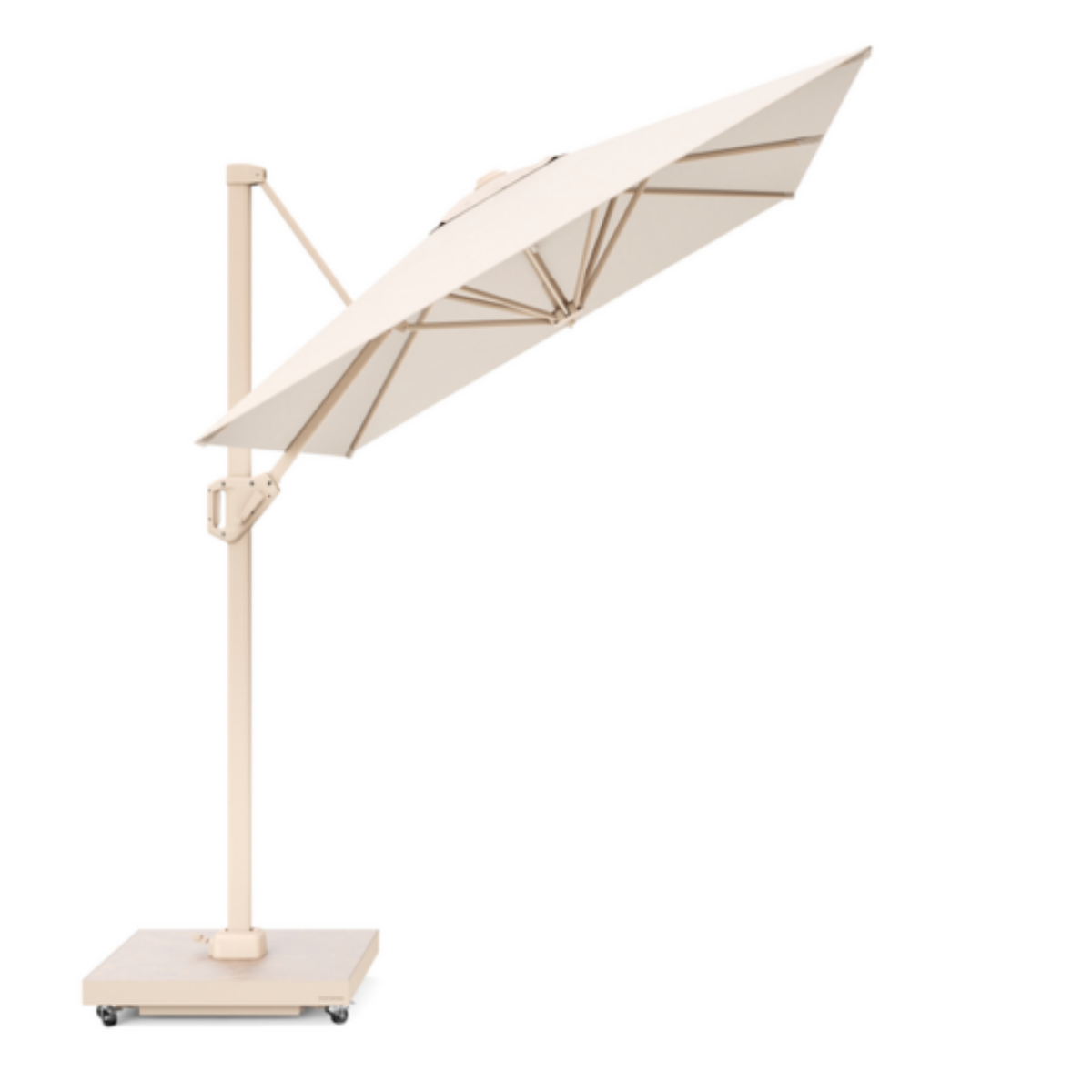 Platinum Zweefparasol Voyager T¹ Ivory Rechthoek 200 x 300 cm