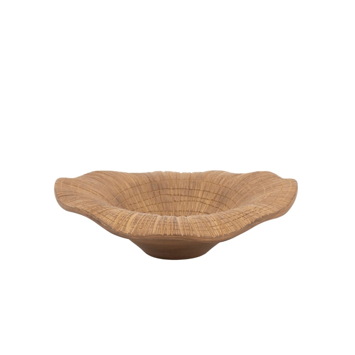 By-Boo Schaal Savia Small Bruin Ø35 x 10.5 cm