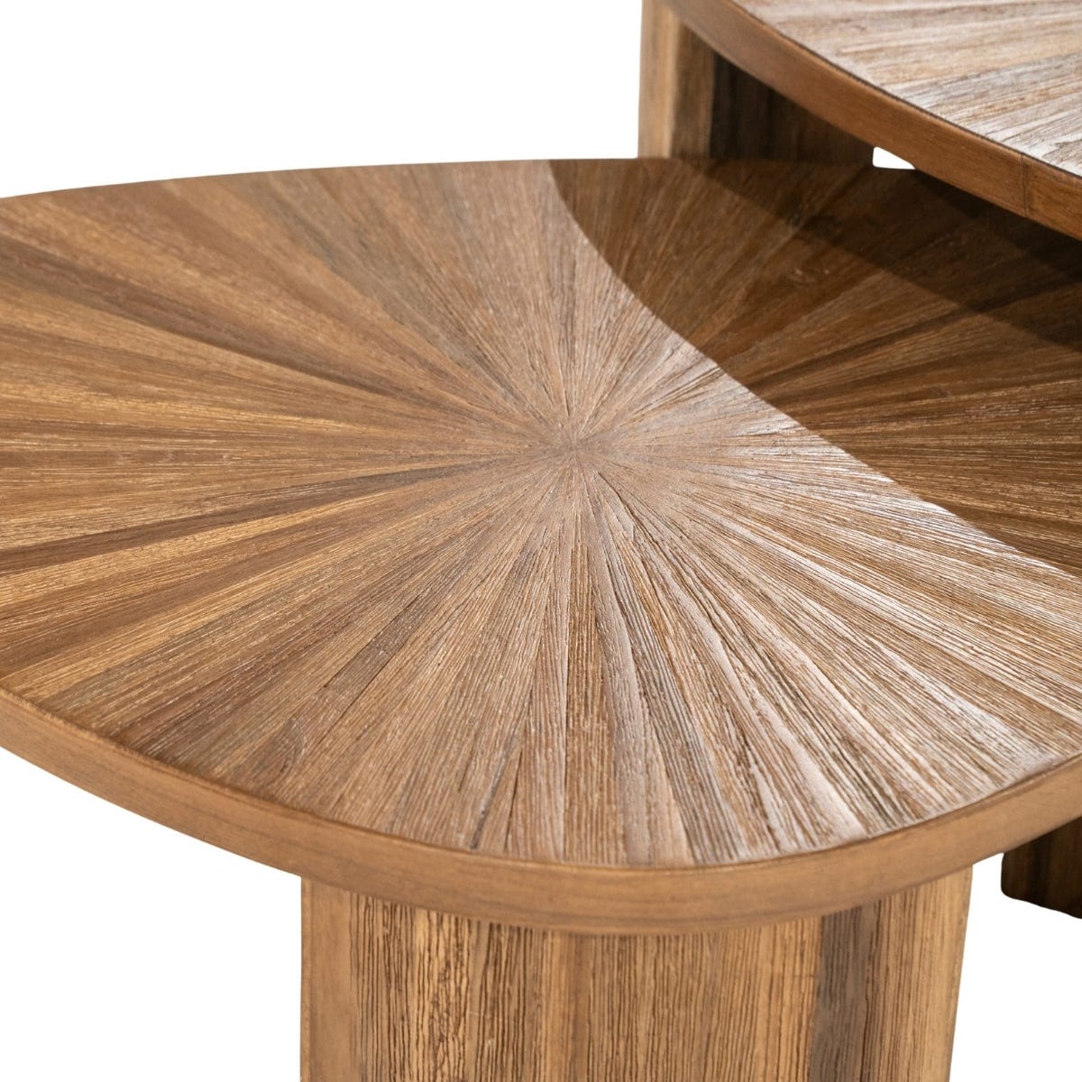 By-Boo Salontafel Tala Set van 2 Beige 69 x 49 x 42 cm
