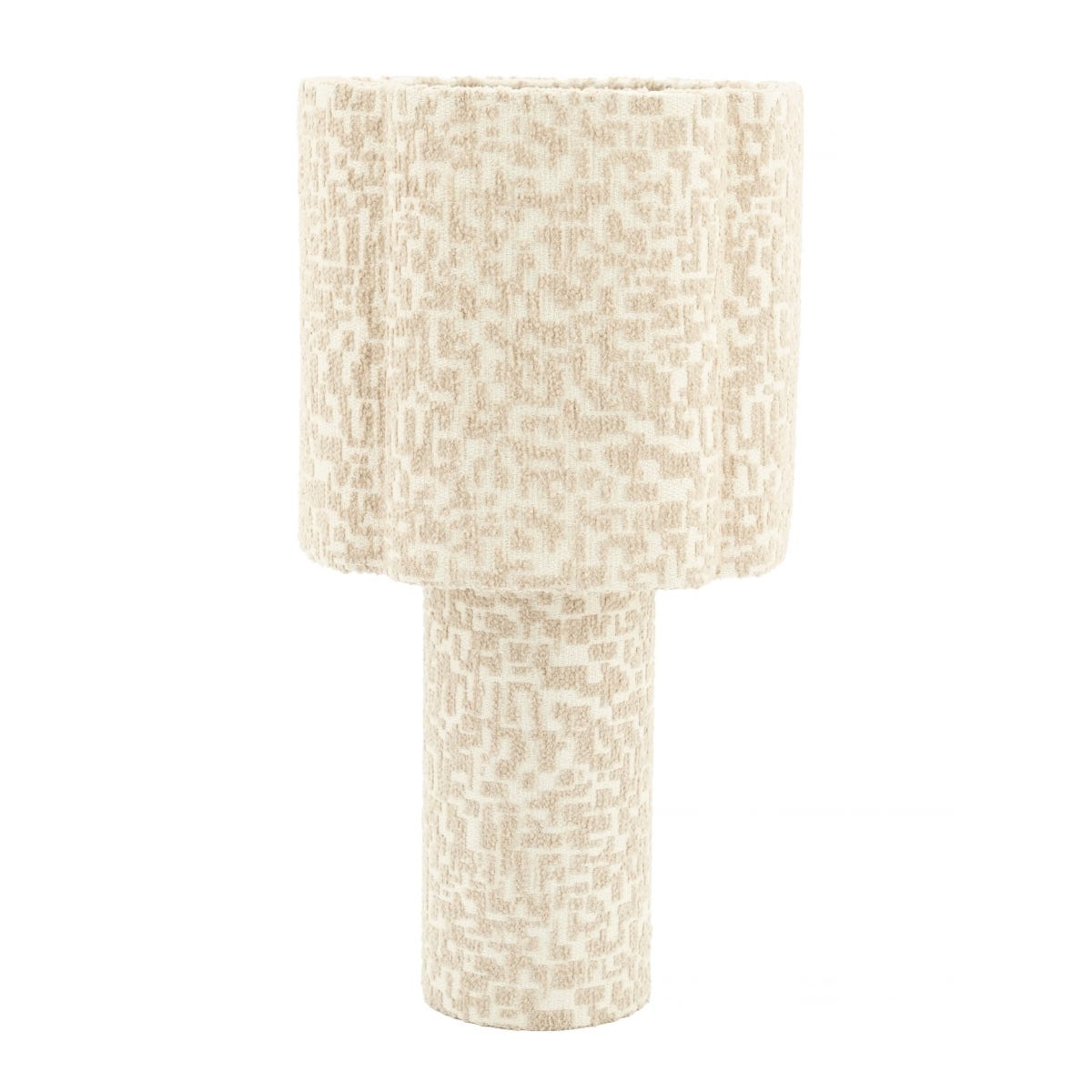 By-Boo Tafellamp Lampi Taupe 25.5 x 25.5 x 49 cm