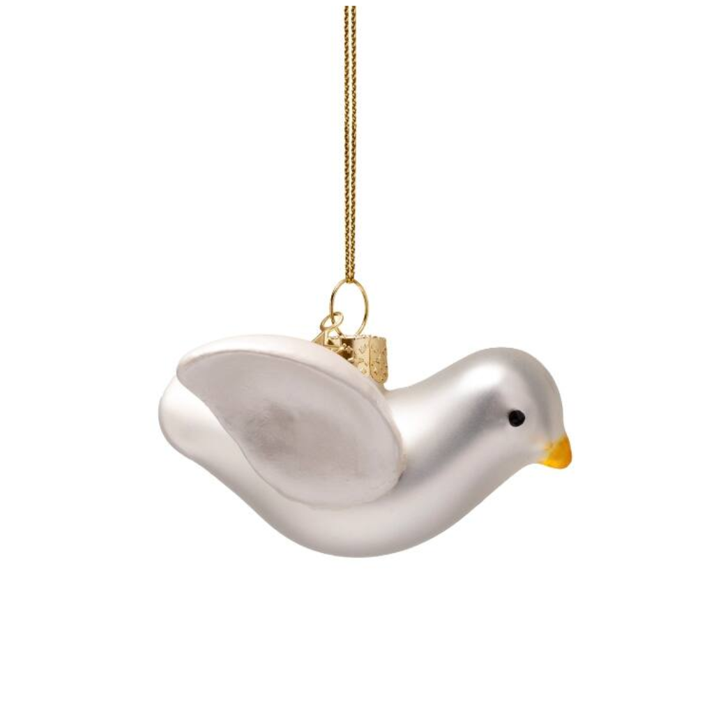 Vondels Kersthanger Nijntje dove of peace 11 cm