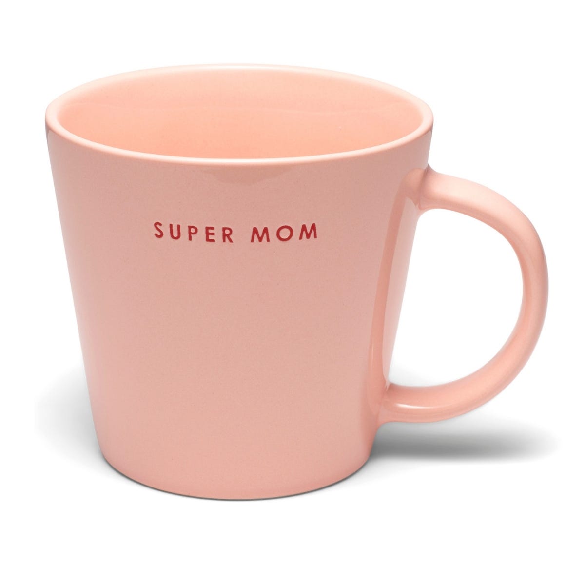 Vondels XL Mok Super Mom Roze 11 x 10 x 15 cm