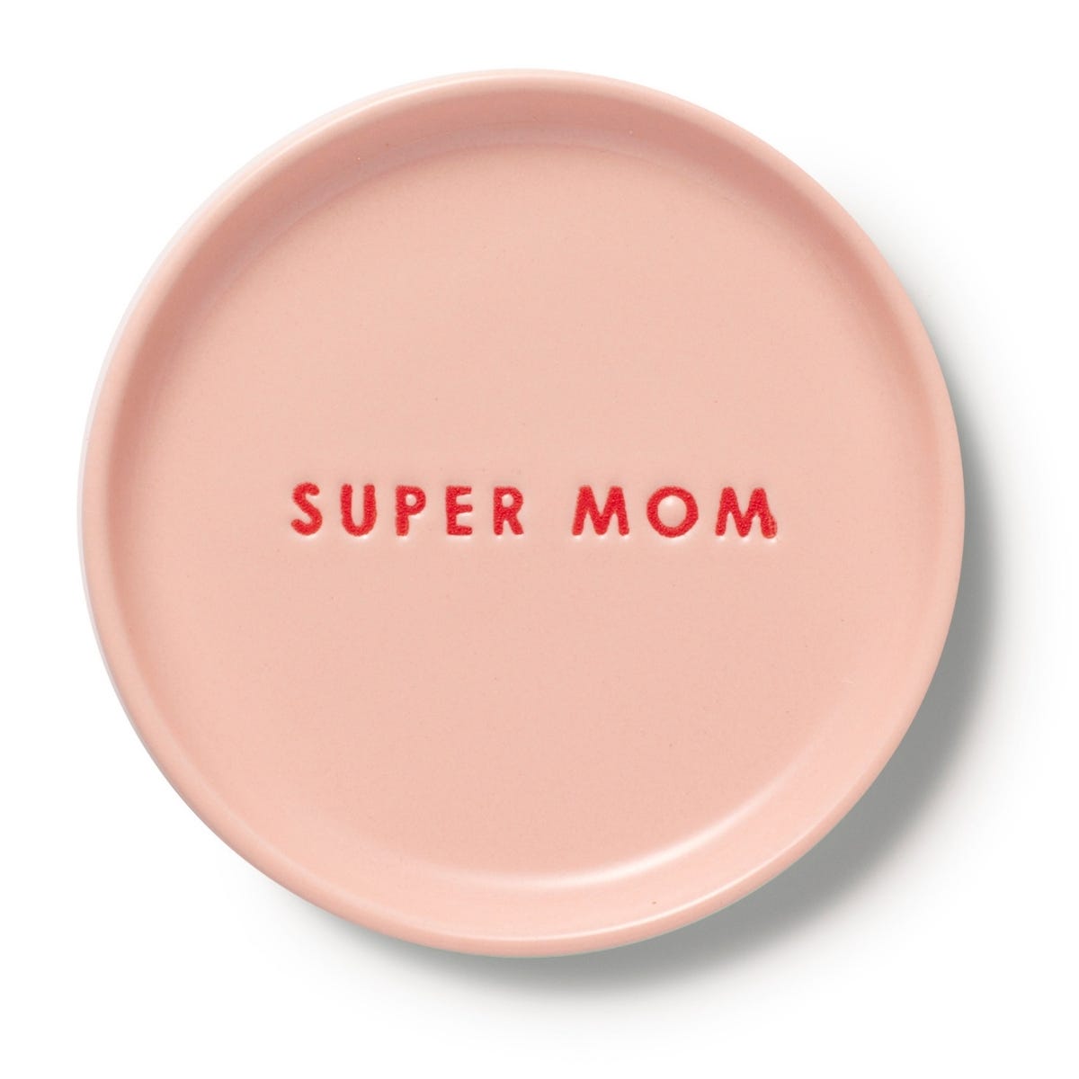 Vondels Petit-fourbordje Super Mom Roze ø8.5 cm