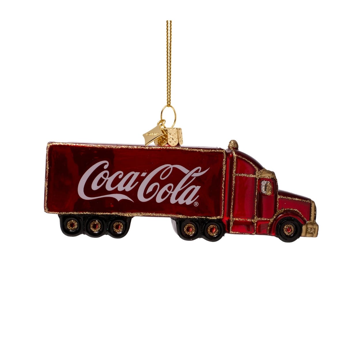 Vondels Kerstornament Coca-Cola truck Rood 13 x 3 x 5.5 cm