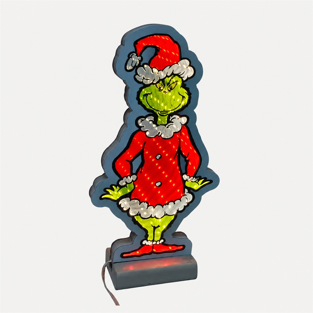 Infinity Light The Grinch Santa Suit 20 x 15 x 1.3 cm