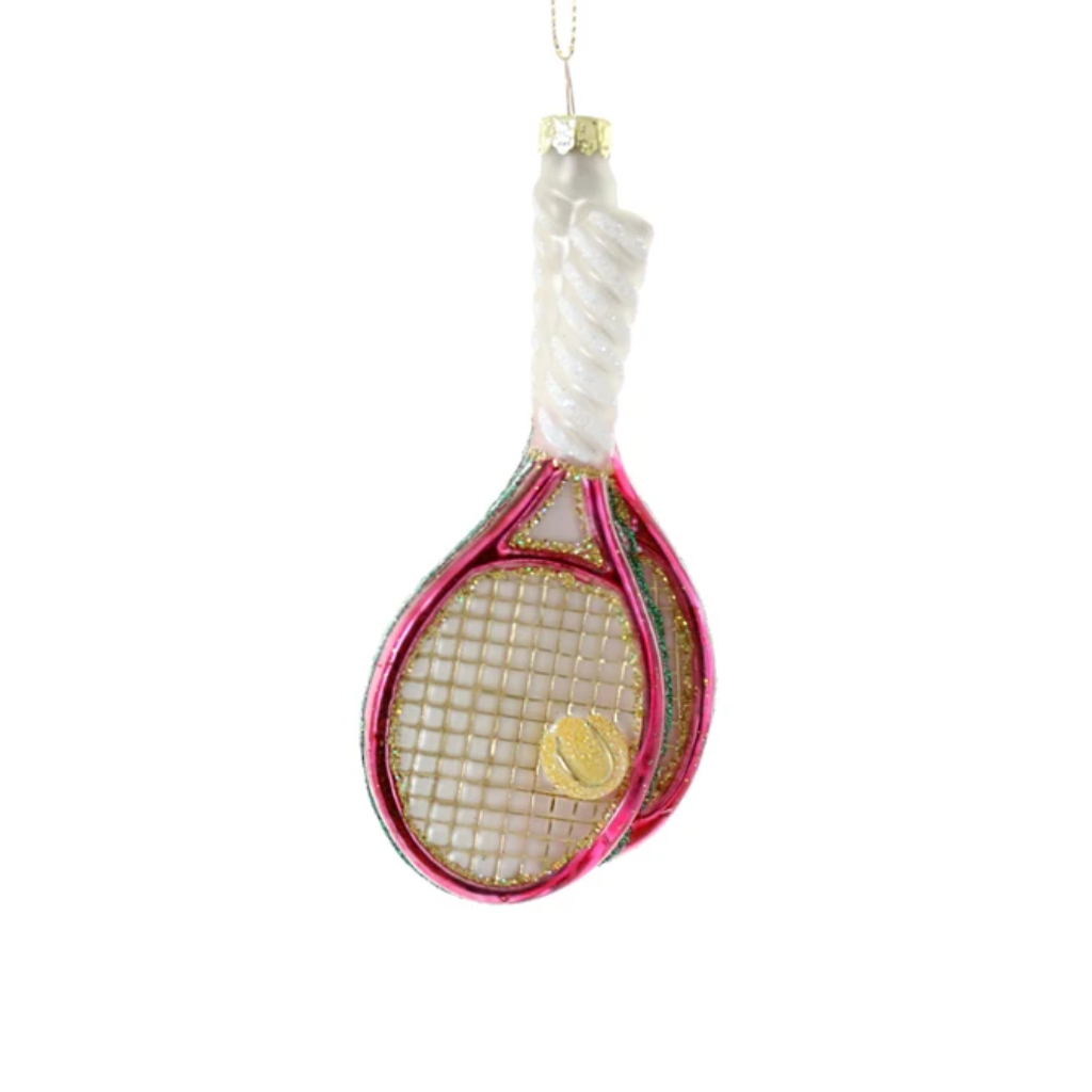 Cody Foster Tennis Racket kerstornament