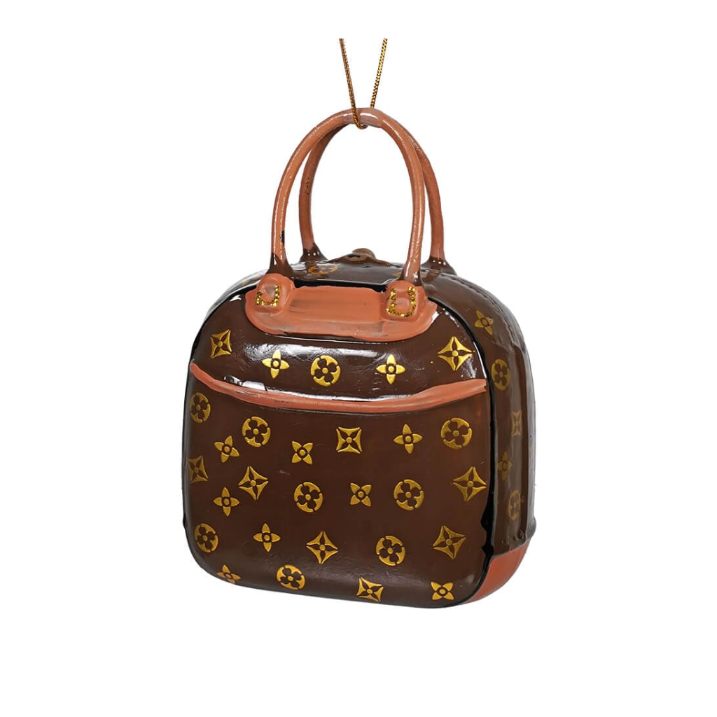 Cody Foster Luxury Handbag Brown kerstornament