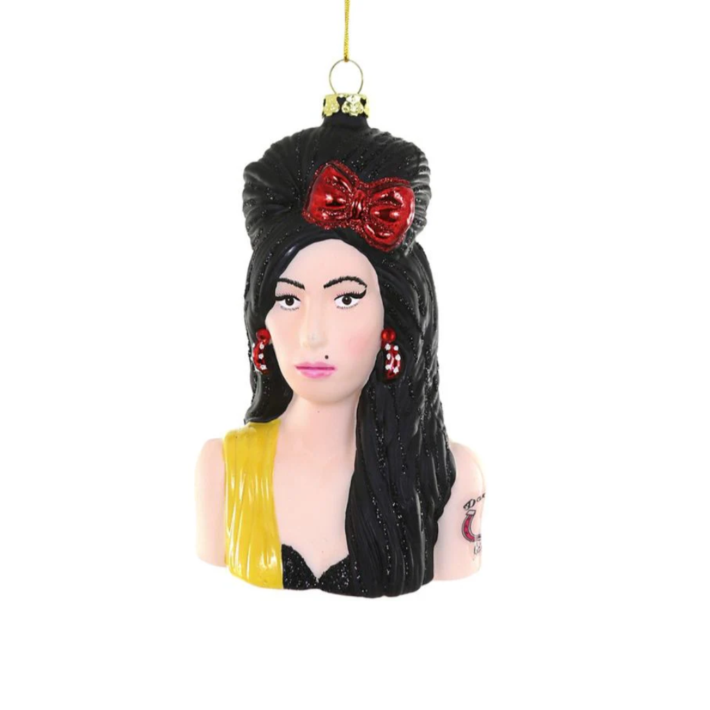 Cody Foster Amy Winehouse kerstornament