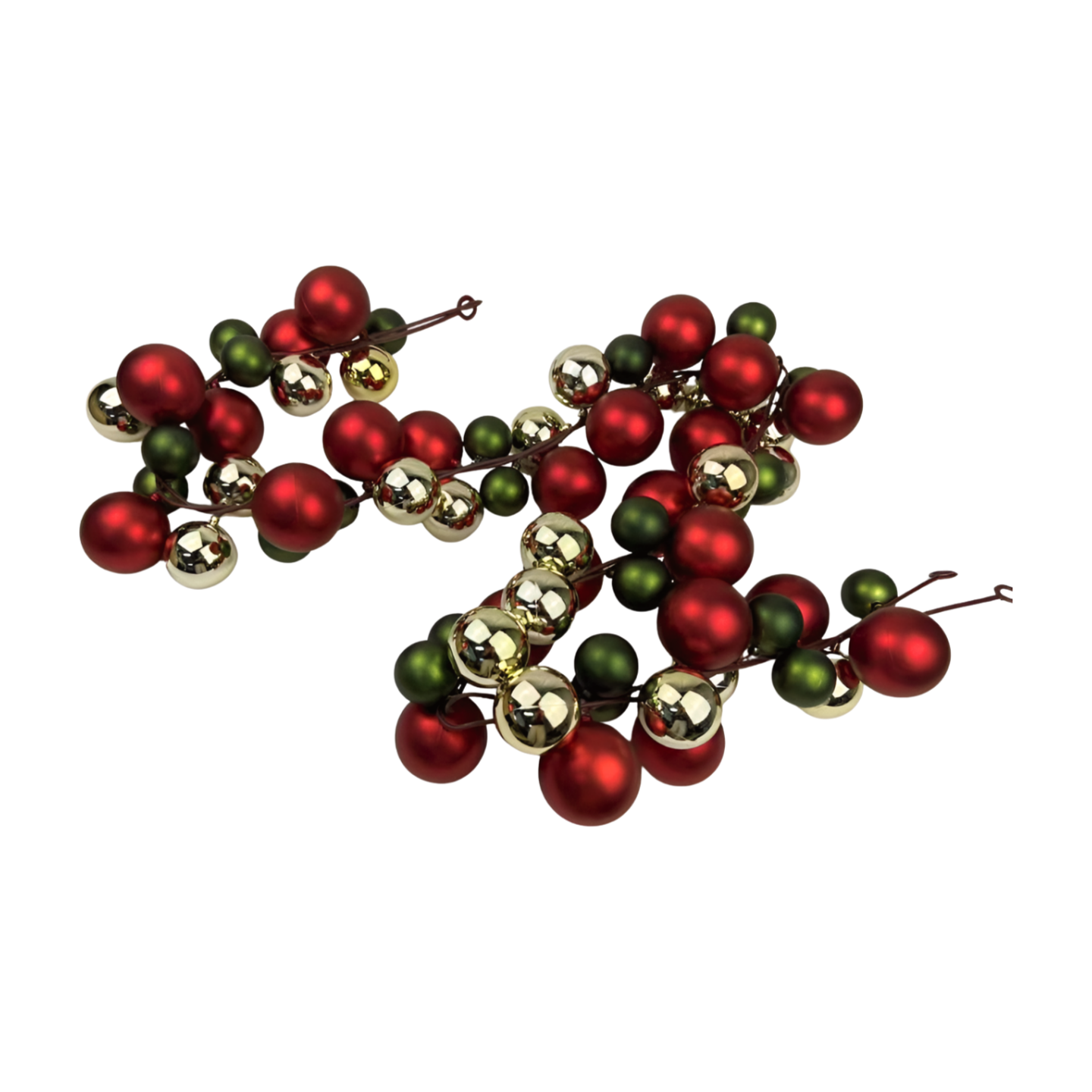 Guirlande kerstballen classic 174 cm