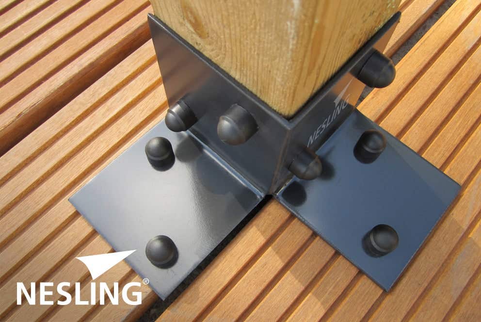 Platinum Sun&Shade Pergola Kit Vloer Element Zwart