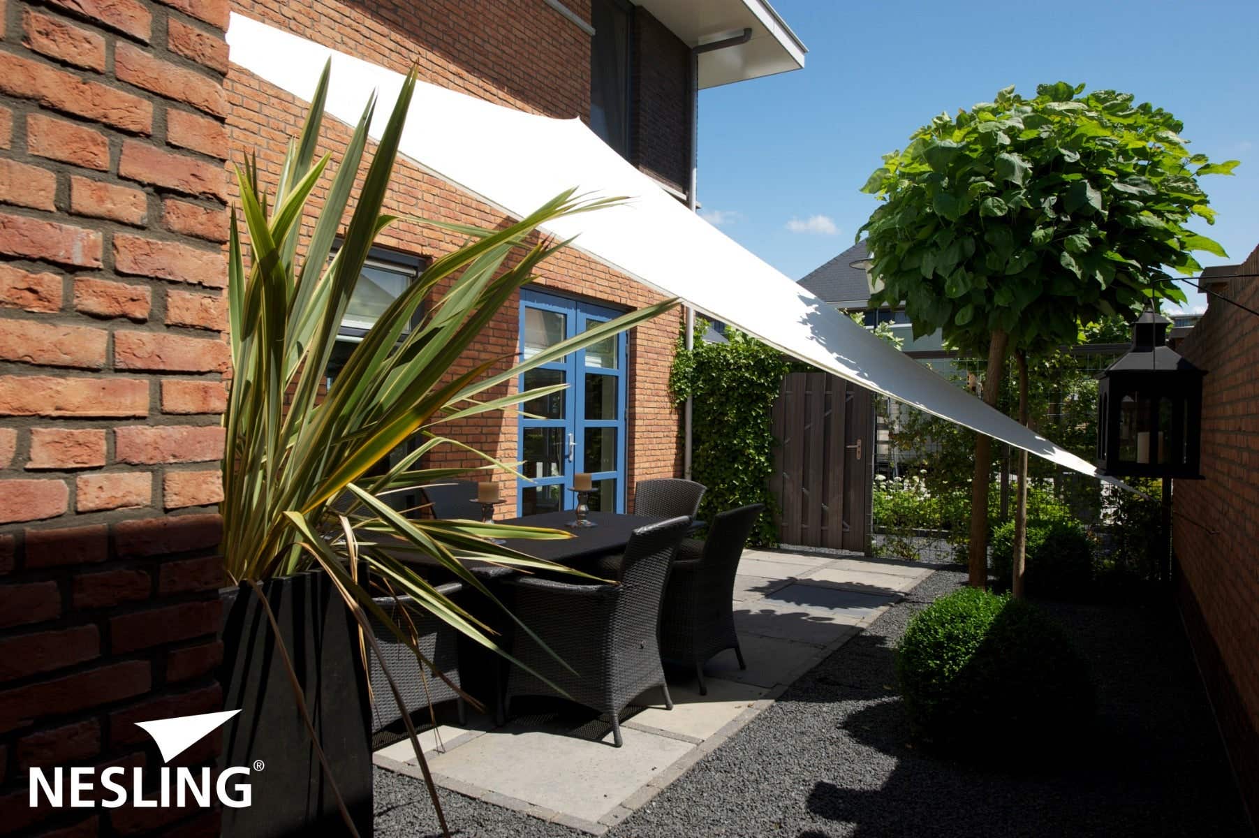 Platinum Sun&Shade Dreamsail Schaduwdoek Crème Driehoek Creme 400 x 400 x 400 cm
