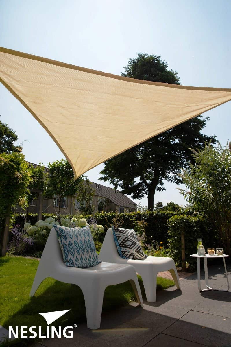 Platinum Sun&Shade Coolfit Schaduwdoek Gebroken Driehoek Wit 360 x 360 x 360 cm