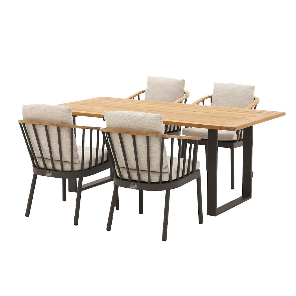 Apple Bee Condor Dining Set 190 Tafel met 4 stoelen