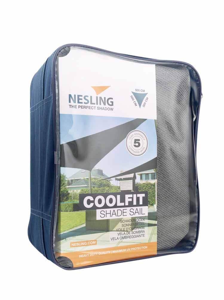 Platinum Sun&Shade Coolfit Schaduwdoek Driehoek Antraciet 500 x 500 x 500 cm